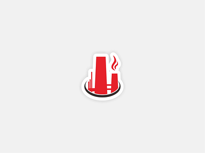 Factory Logo Branding branding graphic design logo