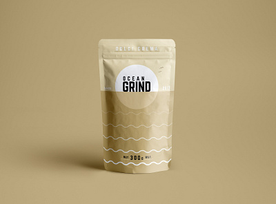 Ocean Grind 'Dolci Crema' coffee coffee bean coffee cup coffee packaging coffeeshop crema grind packaging product design roast