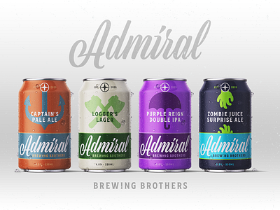 Admiral Brewing Brothers beerbrand beerlovers candesign craftbeer ipa