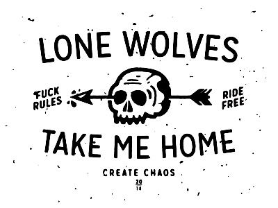 Lone Wolves arrow chaos etc fart fuck rules illustration skulls