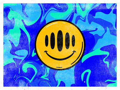 Smile Season art brand groovy illustration intercom possibly alien really weird smile wavy weird young thug