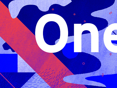 One? abstract exploration illustration pattern studio texture type wavvy