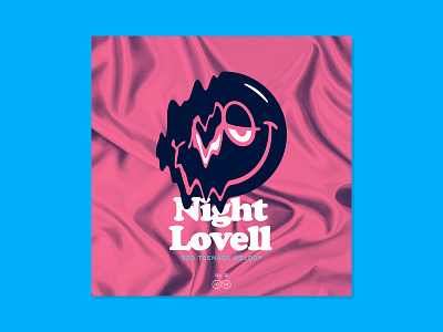 10x16 — #8: Night Lovell - Red Teenage Melody 10x16 abstract album artwork art color illustration music
