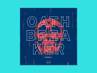 10x16 — #4: Oathbreaker - Rheia 10x16 abstract album artwork art color illustration music