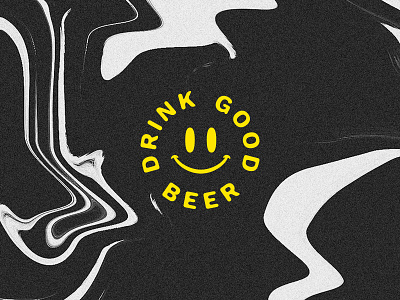 Drink Good Beer beer branding drink fart identity scraps thingy