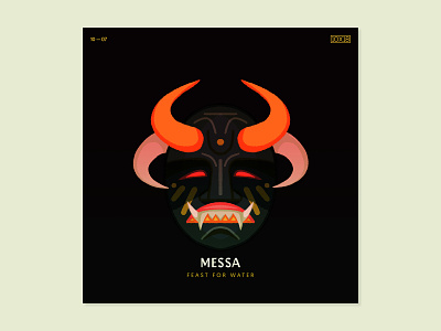 10x18 — Messa 10x18 album art art graphic design illustration layout music type visual design