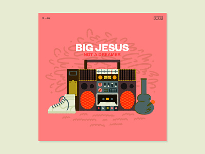 10x18 — Big Jesus 10x18 abstract album art art graphic design illustration layout music type visual design