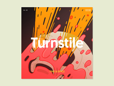 10x18 — Turnstile 10x18 abstract album art graphic design illustration layout music type visual art visual design
