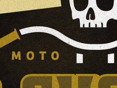 Moto branding illustration logo motorcycles skull