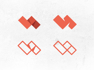 Zig Zag blocks branding icon identity logo mark tetris