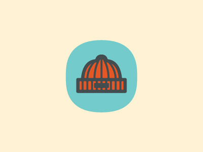 Beanie Weenie beanie brand hat icon logo mark