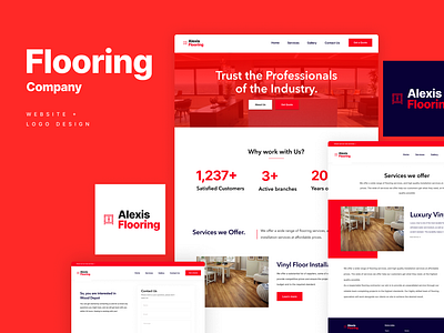 Alexis Flooring - Furniture company Website Design