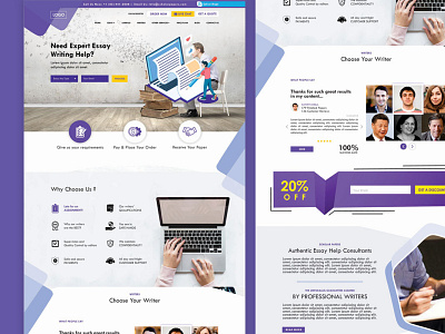 Website design branding figma logo photoshop psd psd template typography ui website