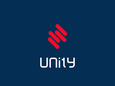 Unity brand identity branding logo design