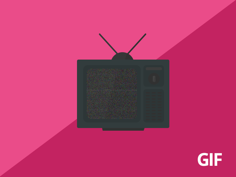 [GIF] Old TV