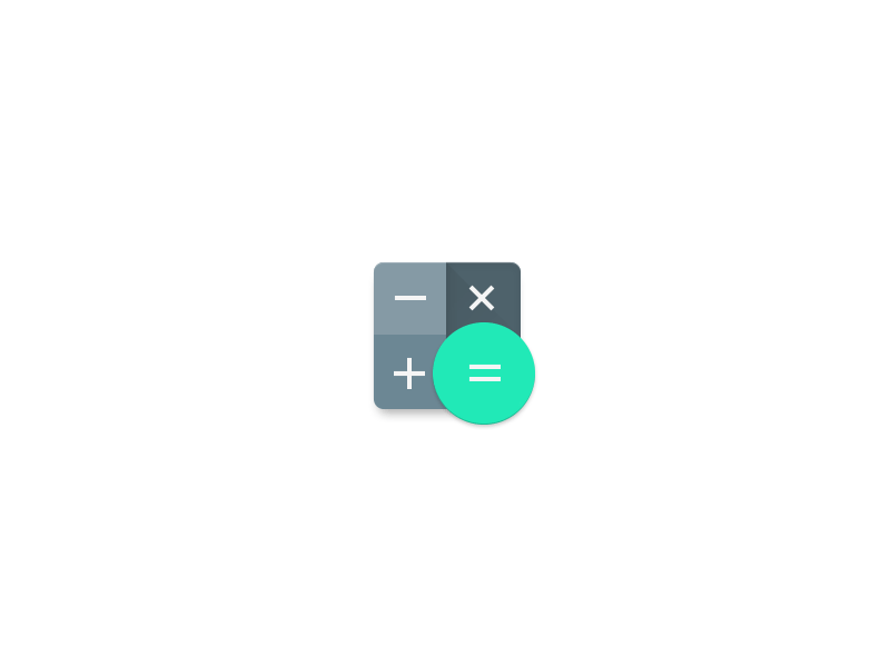 Calculator after effects android android lollipop google google design icon material design photoshop