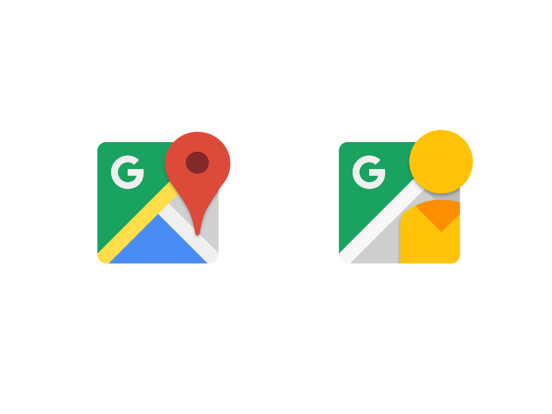 Google Maps & Streetview icon ae after effects android android lollipop freebie google google design icon illustraror maps material design streetview