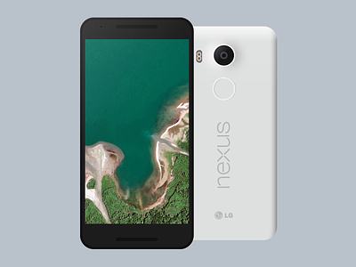 Nexus 5X (.AI Freebie) android lollipop android marshmallow freebie google google design illustrator lg phone material design nexus 5x