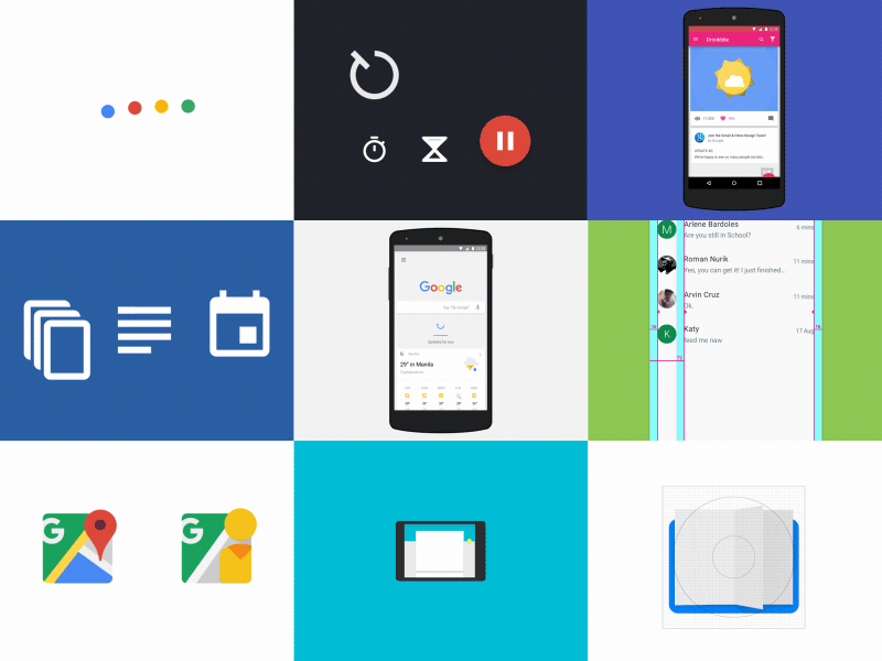 9 of 2015 after effects android animation google design illustrator material design