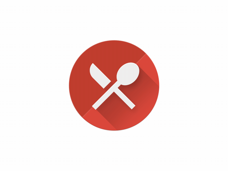 Canteen icon after effects android animation canteen google design illustrator material design