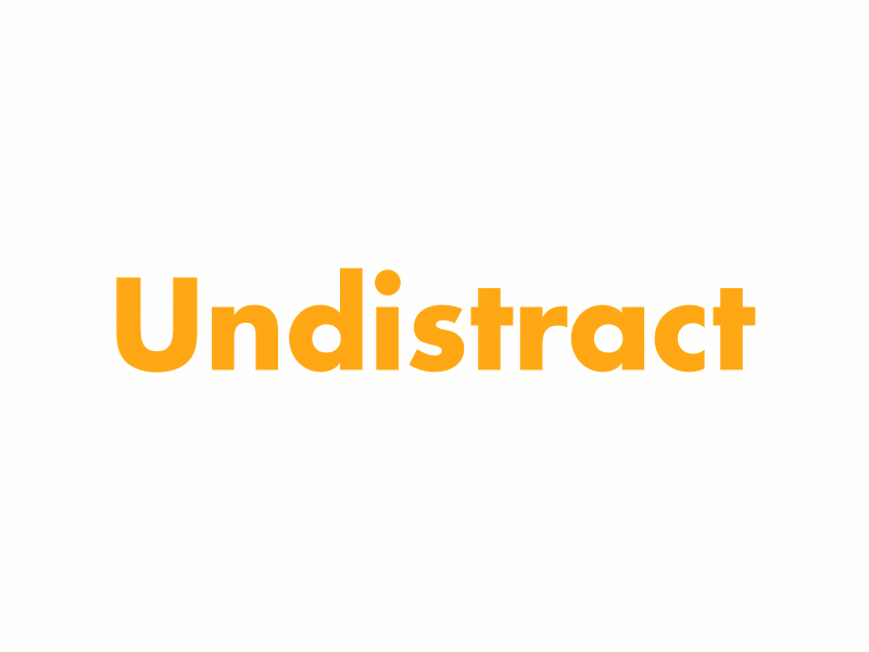 Undistract Logo
