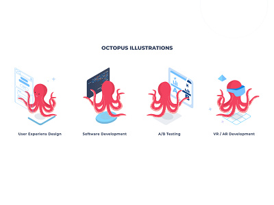 Octopus Illustrations