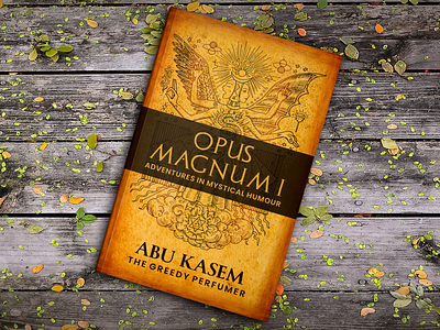 Opus Magnumi 1 Book Cover Design abu book cover design kasem kasem magnumi opus perfumer