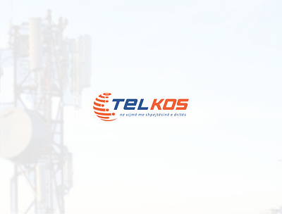 Telkos design fiber internet logo telkos