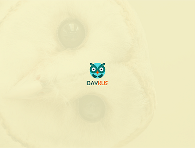 Baykus design logo owl