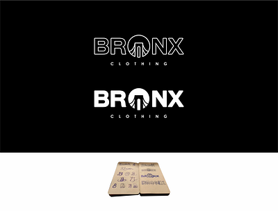 Bronx logo bronx clothing clothing brand design logo vector