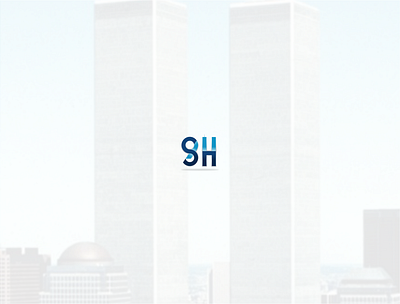 S.H. 9/11 branding design logo typography vector