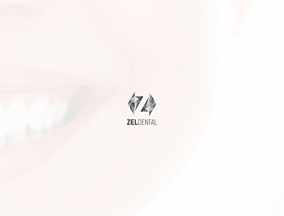 Zel Dental branding design logo vector