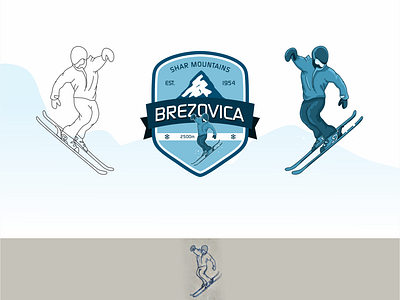 Ski mountain badge Brezovica, Ski jump