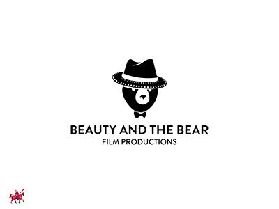 Beauty And The Bear bear beauty black brands film illustration knight logo production