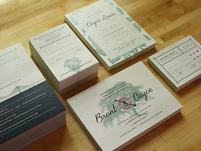 brent and cayce | pre-embossed