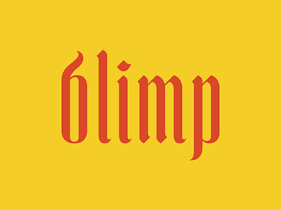 blimp blackletter film lettering movie seinfeld title