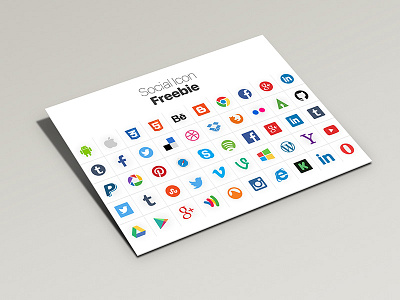 Social Icons Free-Psd social social icos