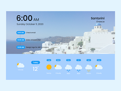 Weather daily ui challenge dailyuichallenge design ui weather weather app web