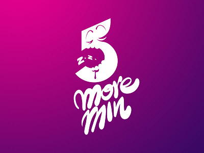 5moremin design logo tipography