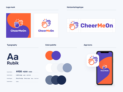 CheerMeOn Branding