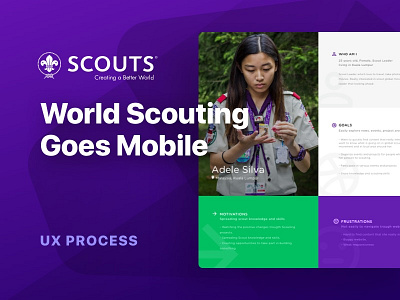Scouts Mobile App — UX Case Study case study customer journey information architecture persona process user experience user flow user research user testing ux wireframes