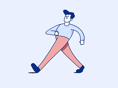 Walk Cycle Adobe Animate designs, themes, templates and downloadable  graphic elements on Dribbble