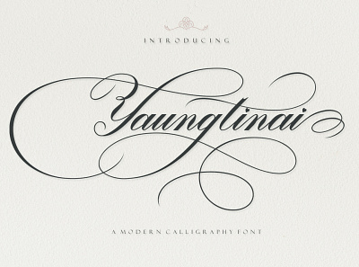 Yaungtinai logo wedding wedding card wedding invite