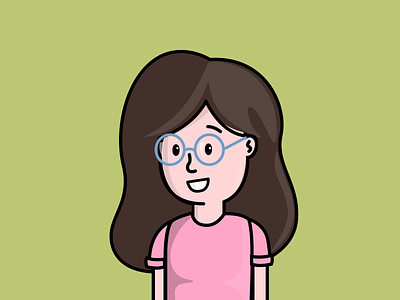 Katinha character character design illustration vector