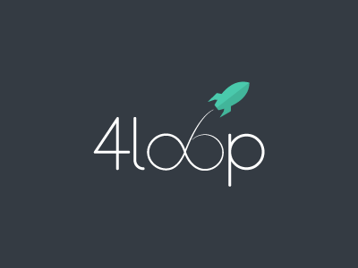 4loop logo branding brasil brazil design identidadedemarca identity logo logodesign logotipo logotype
