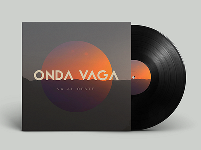 Onda Vaga Disco design disc disco graphic music redesign vinil