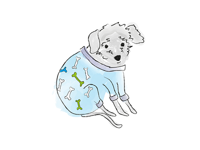 Pingo! design dog illustration