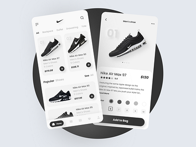 Shoes store app design flatdesign mobile app mobile design mobile ui nike shoes shoes app shoes design shoes store ui ui design ux ux ui ux design uxui