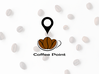 Cafe Logo branding design flat illustration logo vector