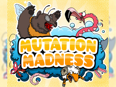 Mutation Madness box cover illustration